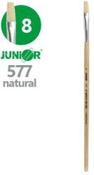 JUNIOR Lapos ecset JUNIOR No. 8" 577 Natúr