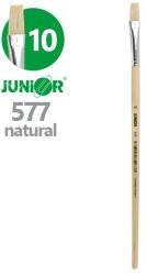 JUNIOR Lapos ecset JUNIOR No. 10" 577 Natúr