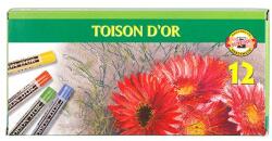 KOH-I-NOOR Kréta, porított, KOH-I-NOOR "Toison 8512/12", 12 különböző szín, 12 db