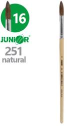 JUNIOR kerek ecset No. 16" 251 Natúr