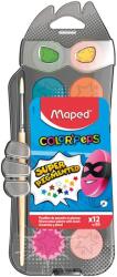 Maped Paint akvarell tusok, 12 szín, 30 mm