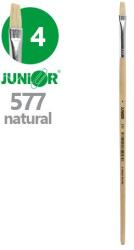 JUNIOR Lapos ecset JUNIOR No. 4" 577 Natúr