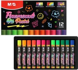M&G Fluoreszkáló olajpasztell - 12 darabos készlet