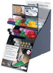 Schneider Akril marker, Paint-it 320 4mm SiS, 52 db-os mix állvány