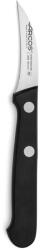 ARCOS Cuțit pentru legume curbat UNIVERSAL 6 cm, negru