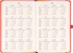 Notique Határidőnapló És Notesz 13x21 cm Coral 2027 (RS5414CO)