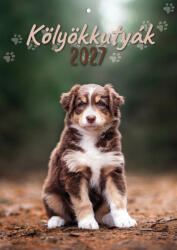 T-Calendar Falinaptár A/4 Tűzött Kölyökkutyák 2027 (L02400005)