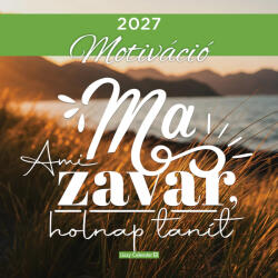 Lizzy Calendar LizzyCalendar Lemeznaptár 30x30 cm Motiváció 2027 (I7540227003)