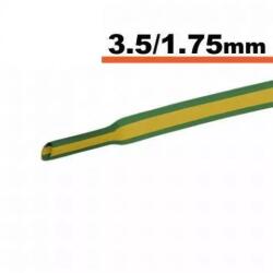 Tub termocontractibil galben-verde 3mm/ 1.5mm 0.5m (11021X)