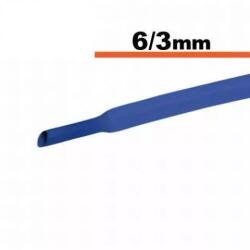 Tub termocontractibil albastru 6mm/ 3mm 0.5m (11022K)