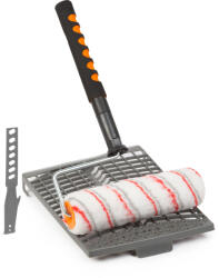 Handy Set role vopsit, 4 piese, rola poliester 250 mm, maner telescopic, grila vopsea, pentru vopsire pereti tavan (GLB_11182)
