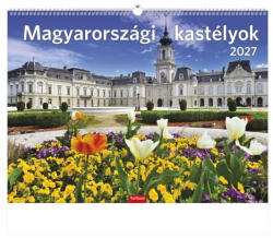 TopTimer Falinaptár 42 x 31 cm Magyarországi Kastélyok 2027 (T930026F)