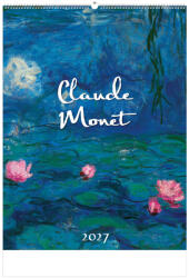 TopTimer Falinaptár 42 x 56 cm Claude Monet 2027 (T960001A)