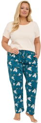 Cornette pantaloni de pijama damă 690/52 PLUS marine: 4XL (34692 4XL)