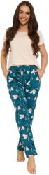 Cornette pantaloni de pijama damă 690/52 marine: L (34691 L)