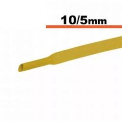  Tub termocontractibil galben 10mm/ 5mm 0.5m (11023S)