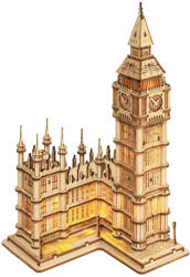 Rolife 3D fa puzzle - Világító Big Ben