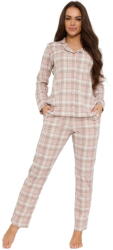 Cornette Pijama damă cu nasturi Cornette 482/489 Giorgia roz: XL (34721 XL)