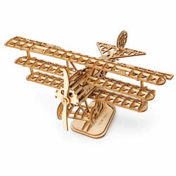 Rolife 3D fa puzzle - Klasszikus repülőgép