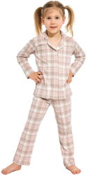 Cornette pijama fete cu nasturi 972/211 Giorgia roz: 146/152 (34722 146/152)