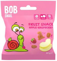 BOB SNAIL Bob csiga gyümölcsös snack - alma-málna - 20 g (28189)