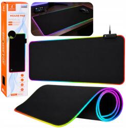  Billentyűzet egérpad Led világítással 30x80cm (5905991030355)