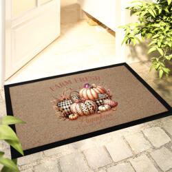 Deconline Crafts Halloweeni lábtörlő 42x30 cm "Farm fresh Pumpkins (DO126163-DOORMAT-42x30)