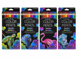 Yalong Stationery Színes ceruza 12 darabos vastag (YL221033-12)