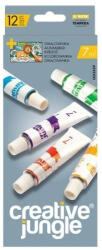 Creative Jungle Tempera festék 12 x 7 ml alutubus + kifestő lap