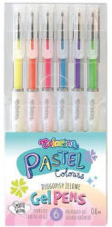 Colorino Zselés toll készlet 6 darabos - pasztell