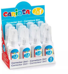 CARIOCA Hibajavító toll + ecsetes 2in1