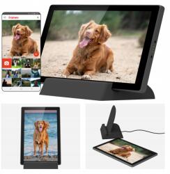 Kruger&Matz Digitális képkeret Kruger&Matz Frameo WiFi 10, 1" újratölthető akkumulátor (KM1104)