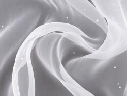 Stoklasa Organza holografikus csillagokkal, Off White, 1 m (860802_247036_132511)