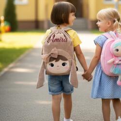 Păpușenia Săculeț Personalizat Iepuriță Maro