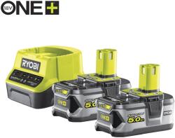 RYOBI Set încărcător și acumulatori 18 V (2 x 5, 0 Ah) Ryobi RC18120-250