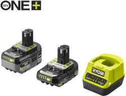 RYOBI Baterie Lithium+ 1 x 4, 0Ah și baterie Lithium+ 1 x 2, 0Ah baterii și încărcător Ryobi RC18120-242X