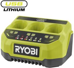 RYOBI Încărcător USB Lithium cu 3 porturi Ryobi RC43P