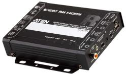 ATEN Receptor HDMI HDBaseT și de-embedder audio ATEN, bidirecțional, POH, 4K100m (VE2812PR-AT-G)