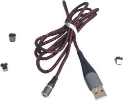 Paradox Since 1992 Cablu magnetic telefon 3 in 1 alimentare si transfer date universal cu 3 capete (23-06)