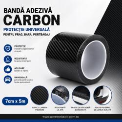 Paradox Since 1992 Banda Adeziva Carbon 7cm x 5m Protectie Prag Bara Portbagaj Auto Universal (25-8)