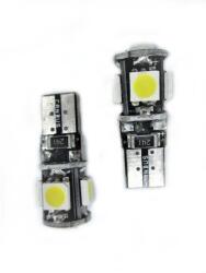 Paradox Since 1992 Becuri LED T10 W5W 5 SMD 5050 CANBUS 12V lumina calda fara eroare bord set 2 buc (3-1491105)