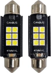 Paradox Since 1992 Becuri LED sofit C5W 6 SMD 3030 Canbus 12V 36 39 41 mm (AD905)