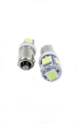 Paradox Since 1992 Becuri LED T10 W5W 5 SMD 5050 12V lumina alba pentru pozitie interior auto set 2 buc (6-05)
