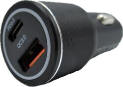 Paradox Since 1992 Incarcator auto bricheta USB si Type C 18W PD QC incarcare rapida 12V 24V (AD102)
