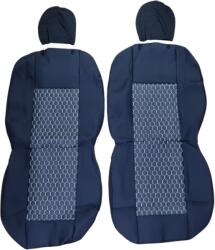 Paradox Since 1992 Huse scaune auto universale 2 locuri piele ecologica cu textil (1+1 S-gri)