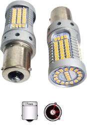 Paradox Since 1992 Becuri LED semnal BAU15S 119 SMD 12V excentric set 2 buc lumina portocalie auto (AD908)