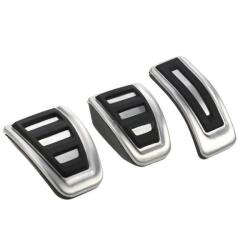 Paradox Since 1992 Ornamente pedale inox compatibile Audi 3 piese transmisie manuala (9-30)