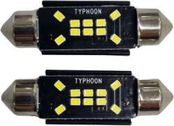 Paradox Since 1992 Becuri LED sofit C5W 39mm Canbus 12V 10 SMD 2016 alb rece (AD511-1)