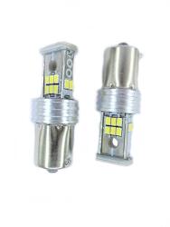 Paradox Since 1992 Becuri LED BA15S 18 SMD 12V set 2 buc lumina alba auto multifunctionale iluminare (21-16)
