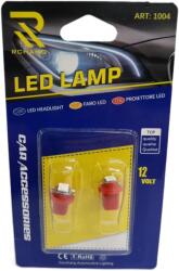 Paradox Since 1992 Becuri LED bord T5 W3W 12V lumina rosie auto iluminare interior set 2 buc (AD635)
